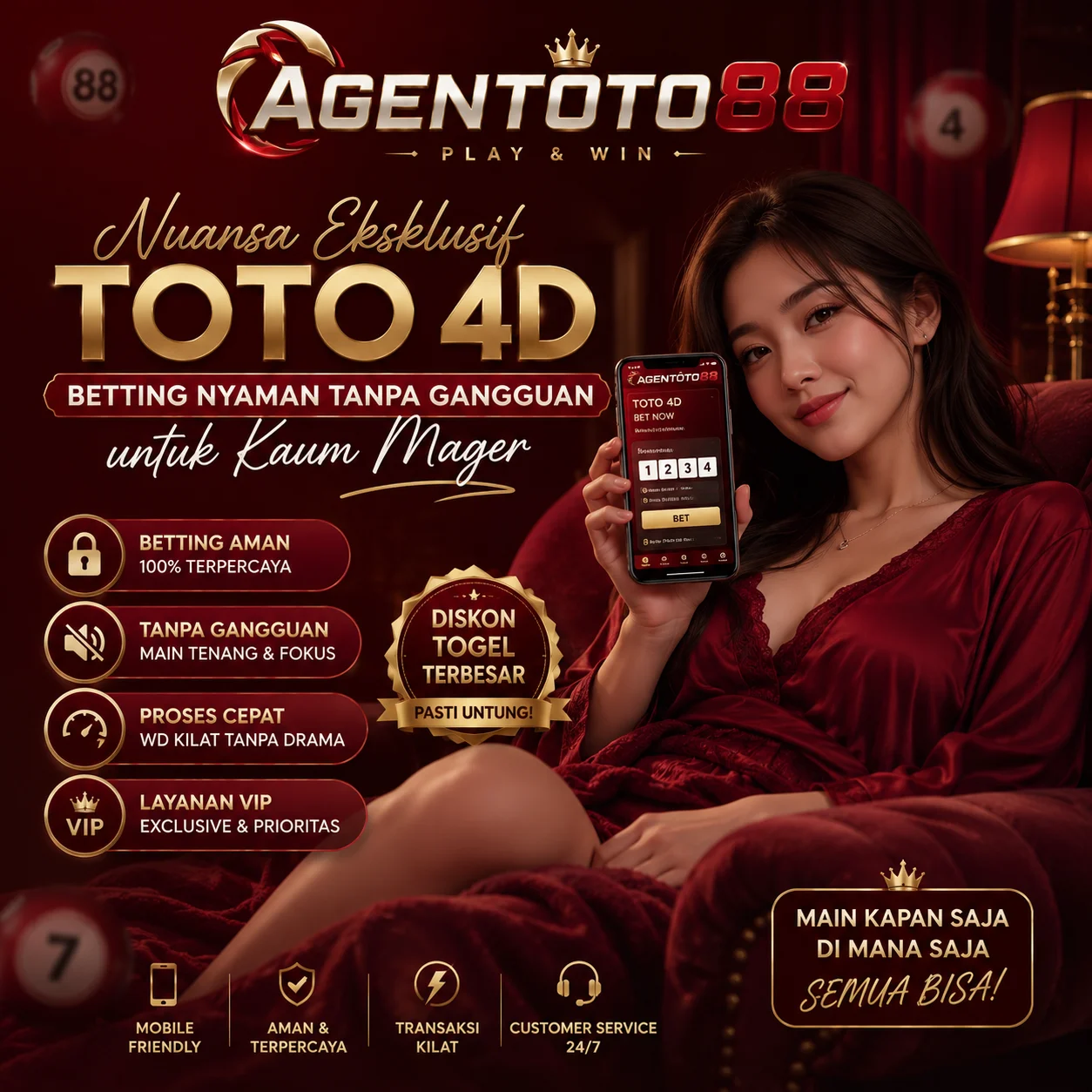 AGEN TOTO 4D 4D DAN SITUS TOTO TERKEMUKA DI INDONESIA